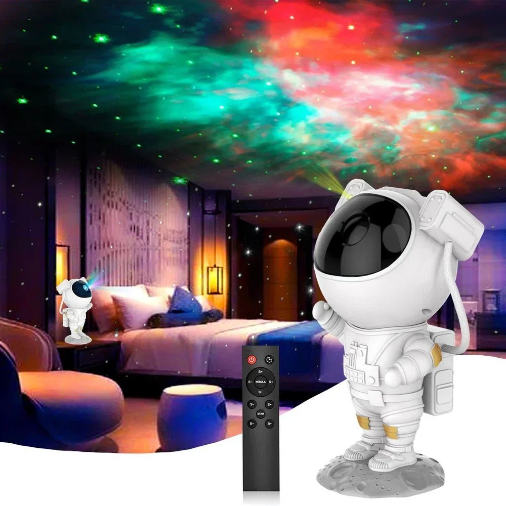 Astronaut Projector Lamp - Galaxy Night Light for Home