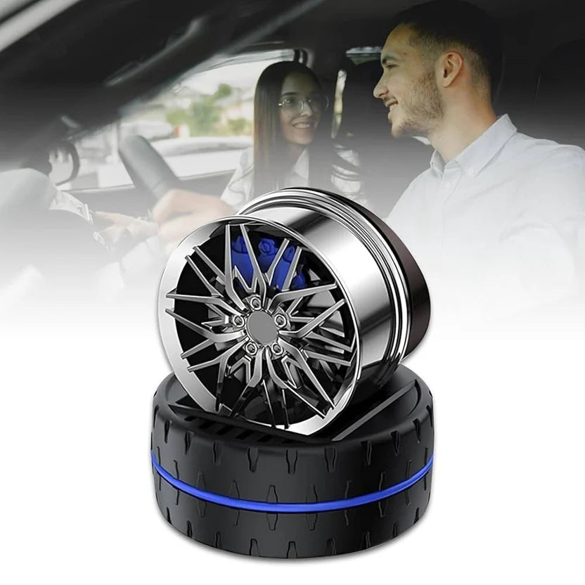 Solar Rotating Car Dashboard Air Freshener/Perfume Diffuser